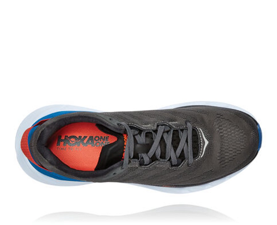 Running Shoes Mens - Hoka One One Elevon 2 - Grey - XMUAKTH-12